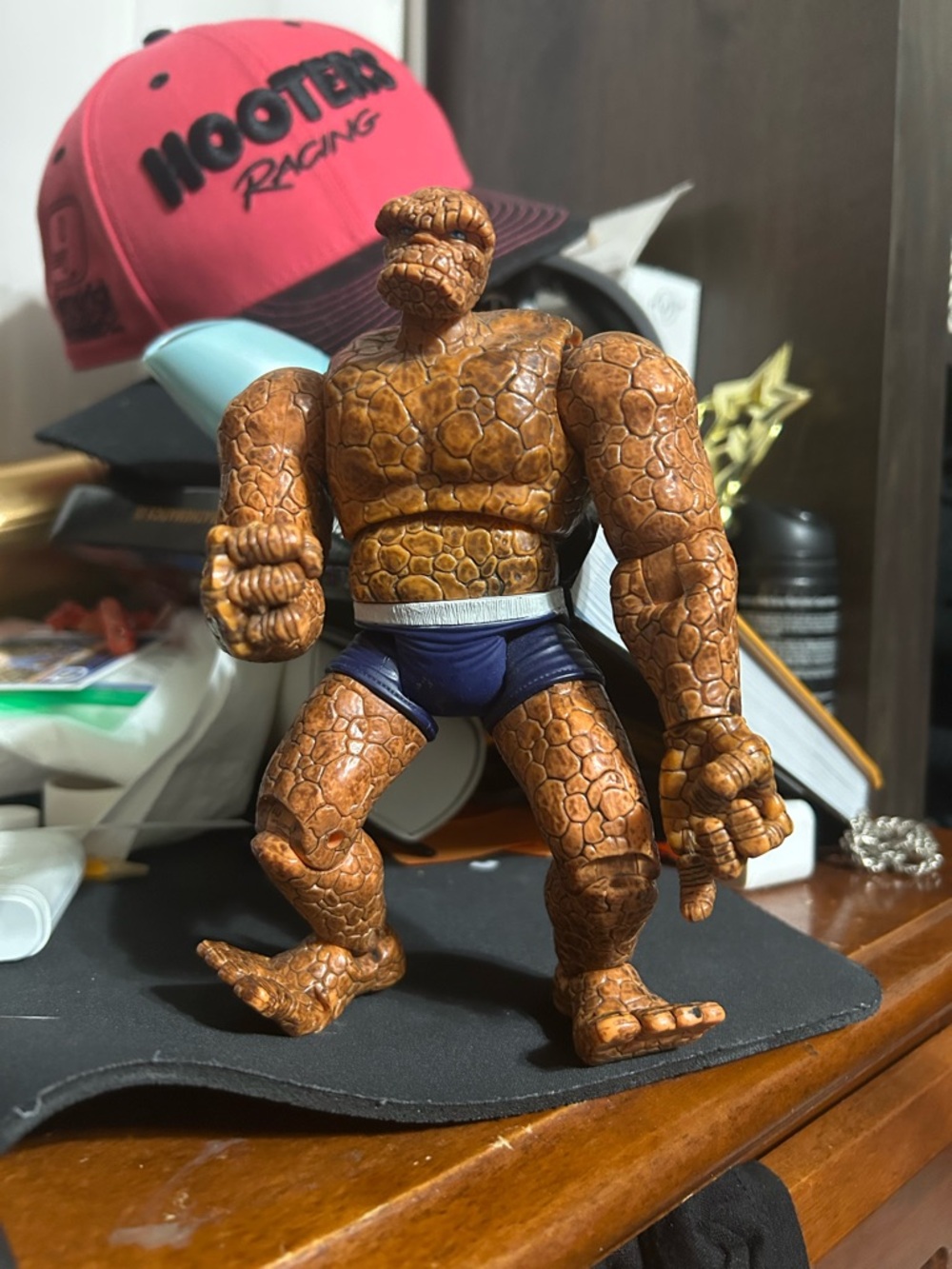 The Thing Marvel Legends-Style Action Figure in Brown